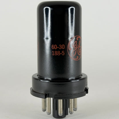 (1) Tested Strong GE 6SA7 Tube with Box Code 62-09 General Electric Red Letters