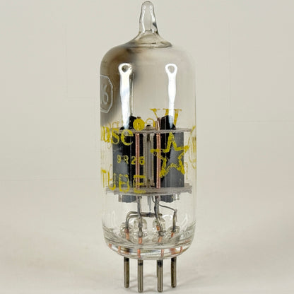 (1) Tested Balanced Westinghouse 5J6 Tube with Box Code 3R26 Twin Triode Tube