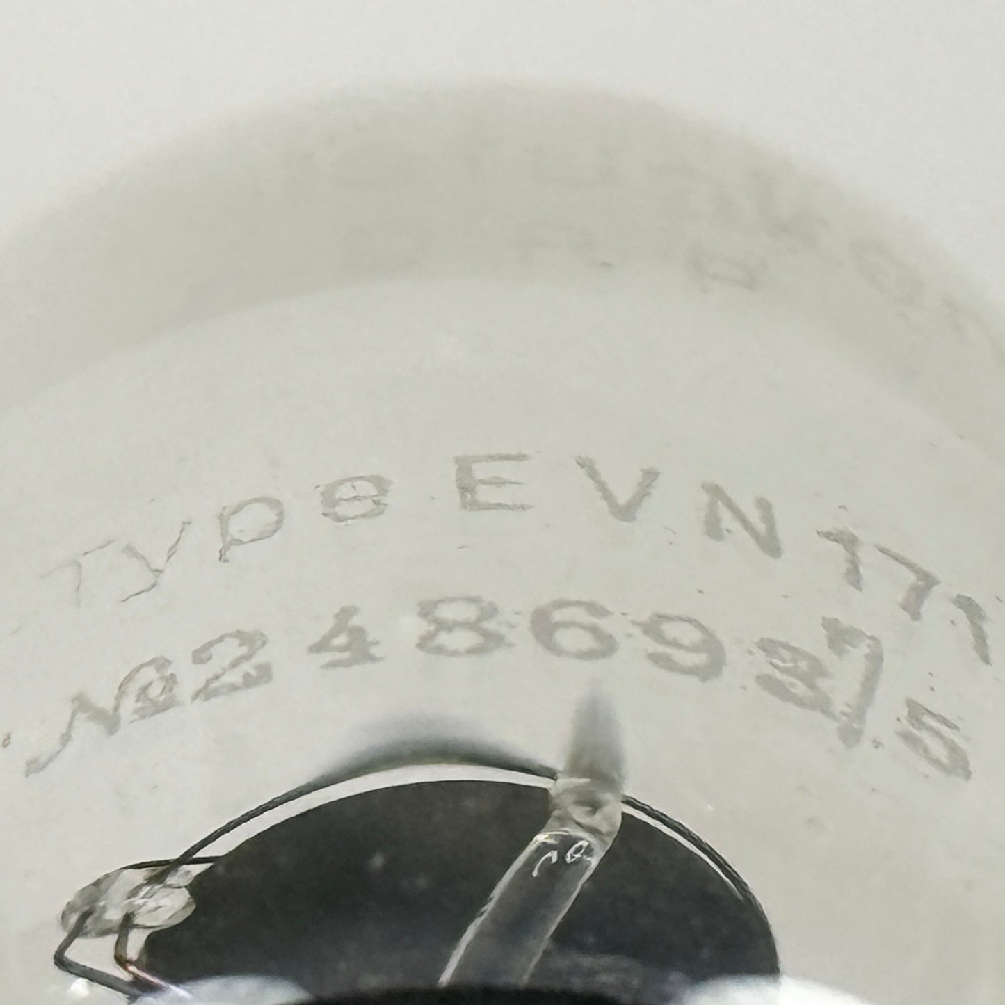 (1) Antique 1916 Telefunken Röhre EVN171 Tube WW1 Germany Amplifier Triode Tube