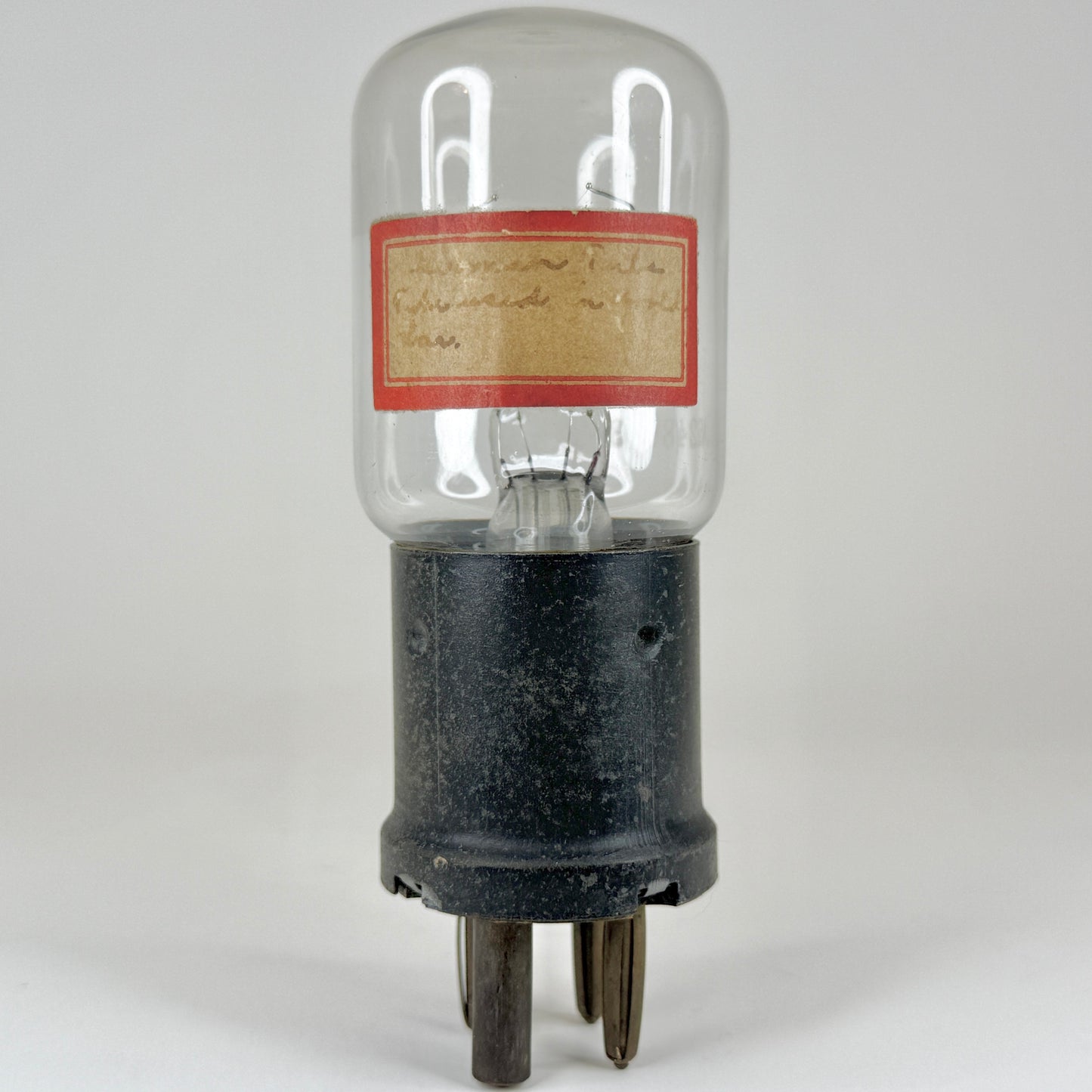 (1) Antique 1916 Telefunken Röhre EVN171 Tube WW1 Germany Amplifier Triode Tube