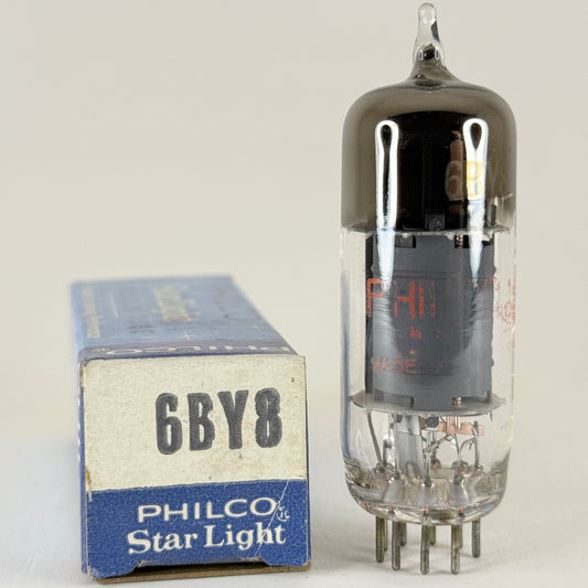 (1) Tested Philco 6BY8 Tube with Box Date Code 68-18 Diode Pentode Tube