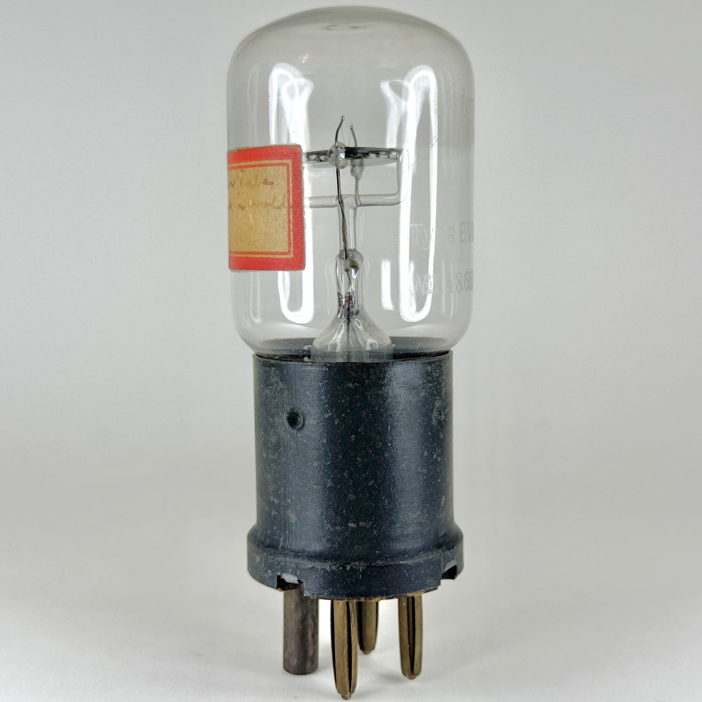 (1) Antique 1916 Telefunken Röhre EVN171 Tube WW1 Germany Amplifier Triode Tube