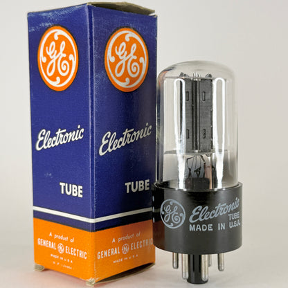 (1) Tested GE 25Z6GT Tube with Box Date Code 56-43 General Electric 25Z6 GT