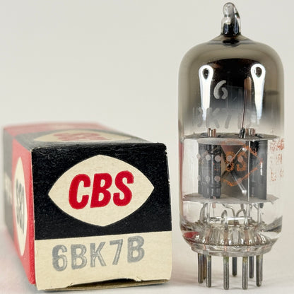 (1) Tested CBS 6BK7B Tube and Box Code 5948 6BK7 B Twin Triode Vacuum Tube