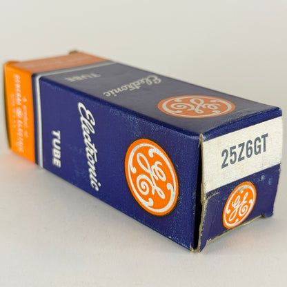 (1) Tested GE 25Z6GT Tube with Box Date Code 56-43 General Electric 25Z6 GT