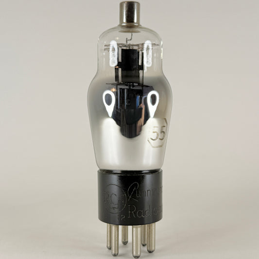 (1) Tested RCA Radiotron Cunningham Type 55 Tube Code L12 Engraved Base