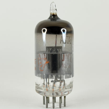 (1) Tested Sylvania 6AT8A Tube Red Letters Code HG ECB Triode Pentode Converter