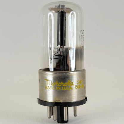 (1) Tested Motorola 6J5GT Tube National Union EIA Date Code 50-35  Triode Tube