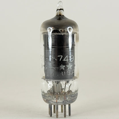 (1) Tested GE GL5749 Tube Five Star ☆☆☆☆☆ Code 4-48 General Electric 6BA6 Tube