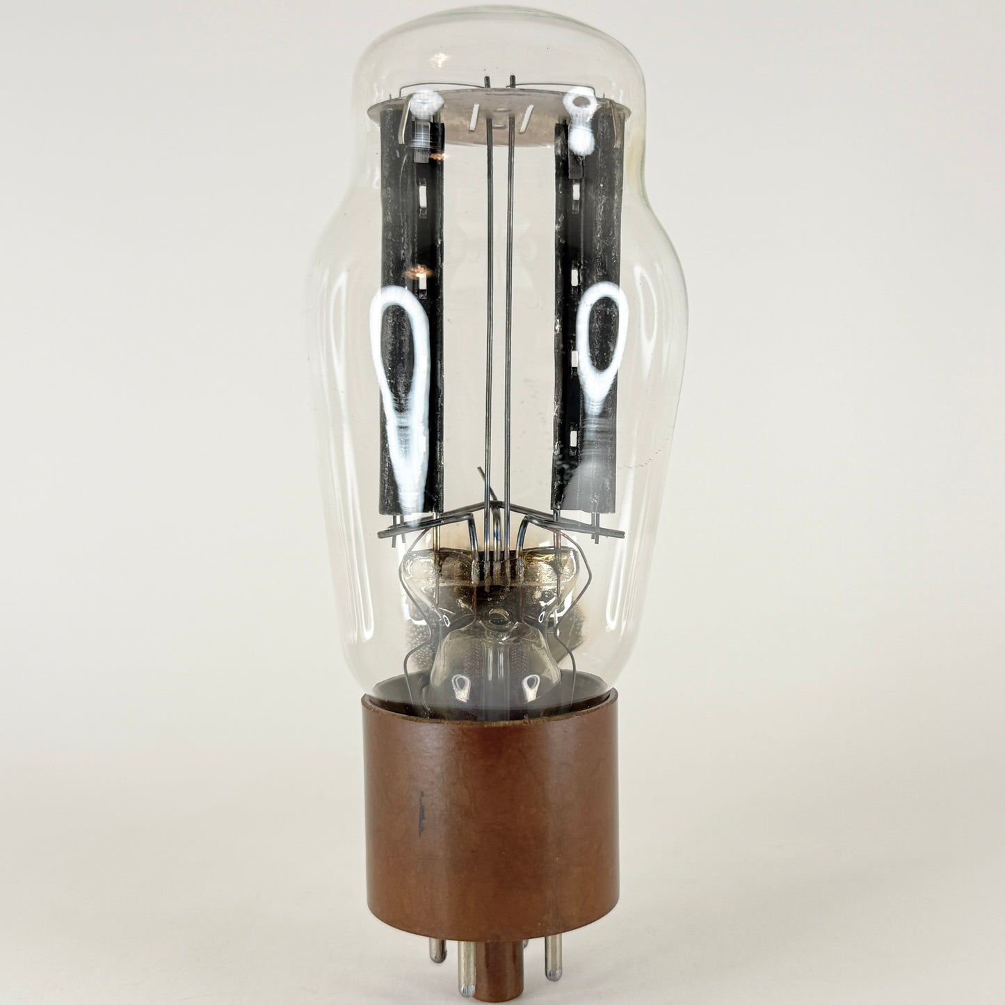 (1) Tested RCA 5R4GY Tube Hanging Filament Bottom Getter Date Code 2-35