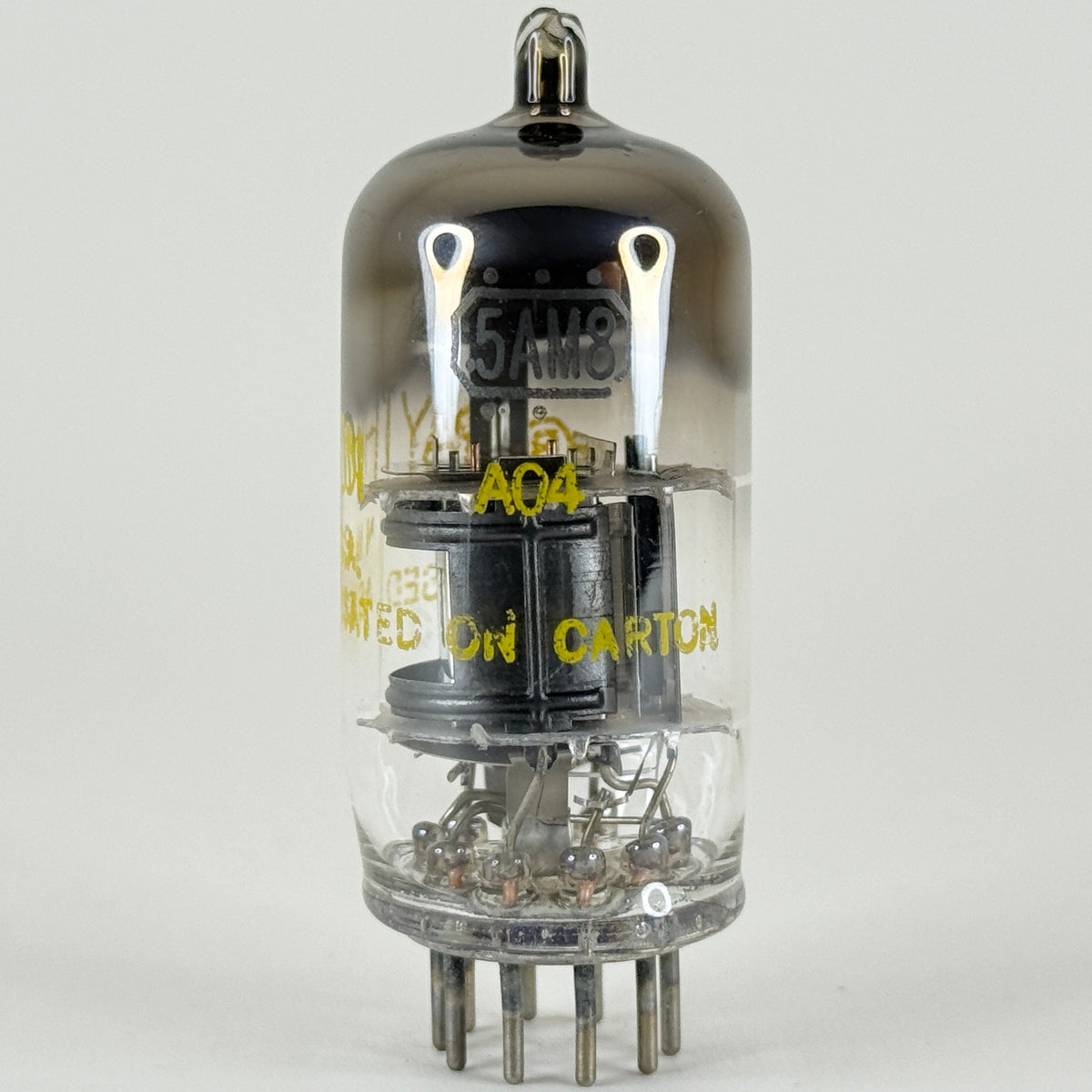 (1) Tested Raytheon 5AM8 Tube with Box Code A04 5AM8 Pentode Vacuum Tube