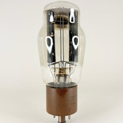 (1) Tested Very Rare Top Side Getter RCA 5R4GY Tube with Pac Man Mica Code 1-43 (a)