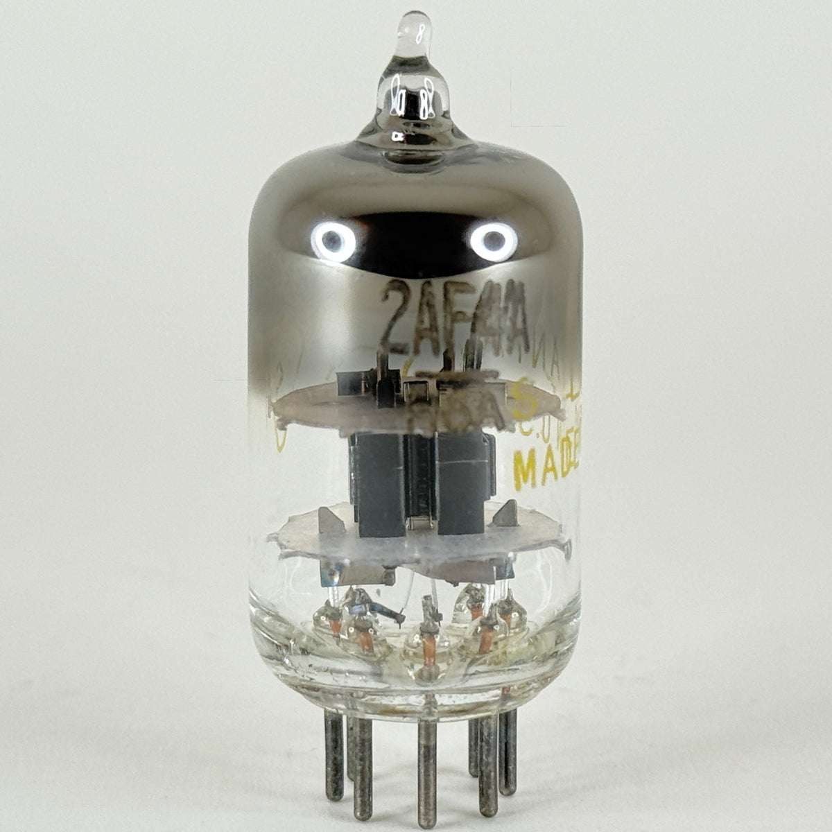 (1) Tested Sylvania 2AF4A Tube with Box Code DD Medium Mu Triode Vacuum Tube