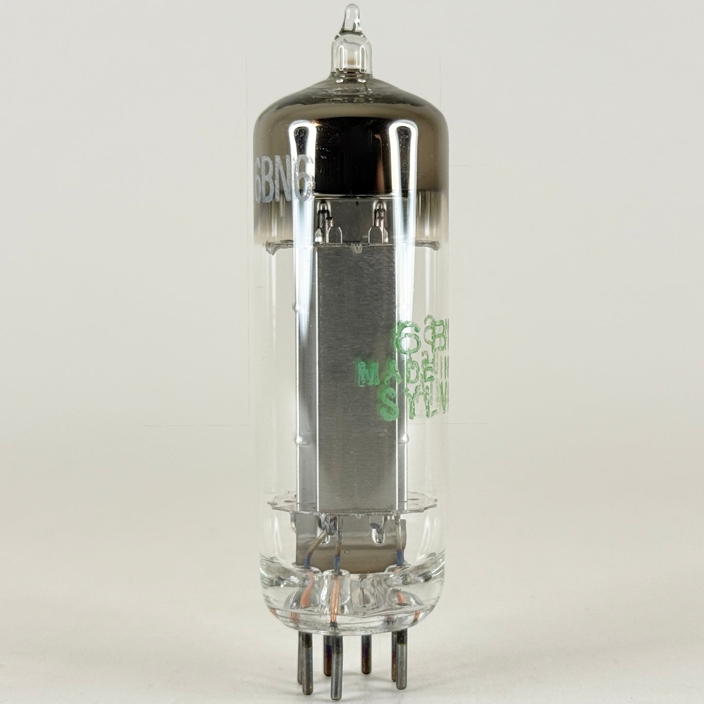 (1) Tested Sylvania 6BN6 Tube Green Letters Date Code BL Gated Beam Power Tube