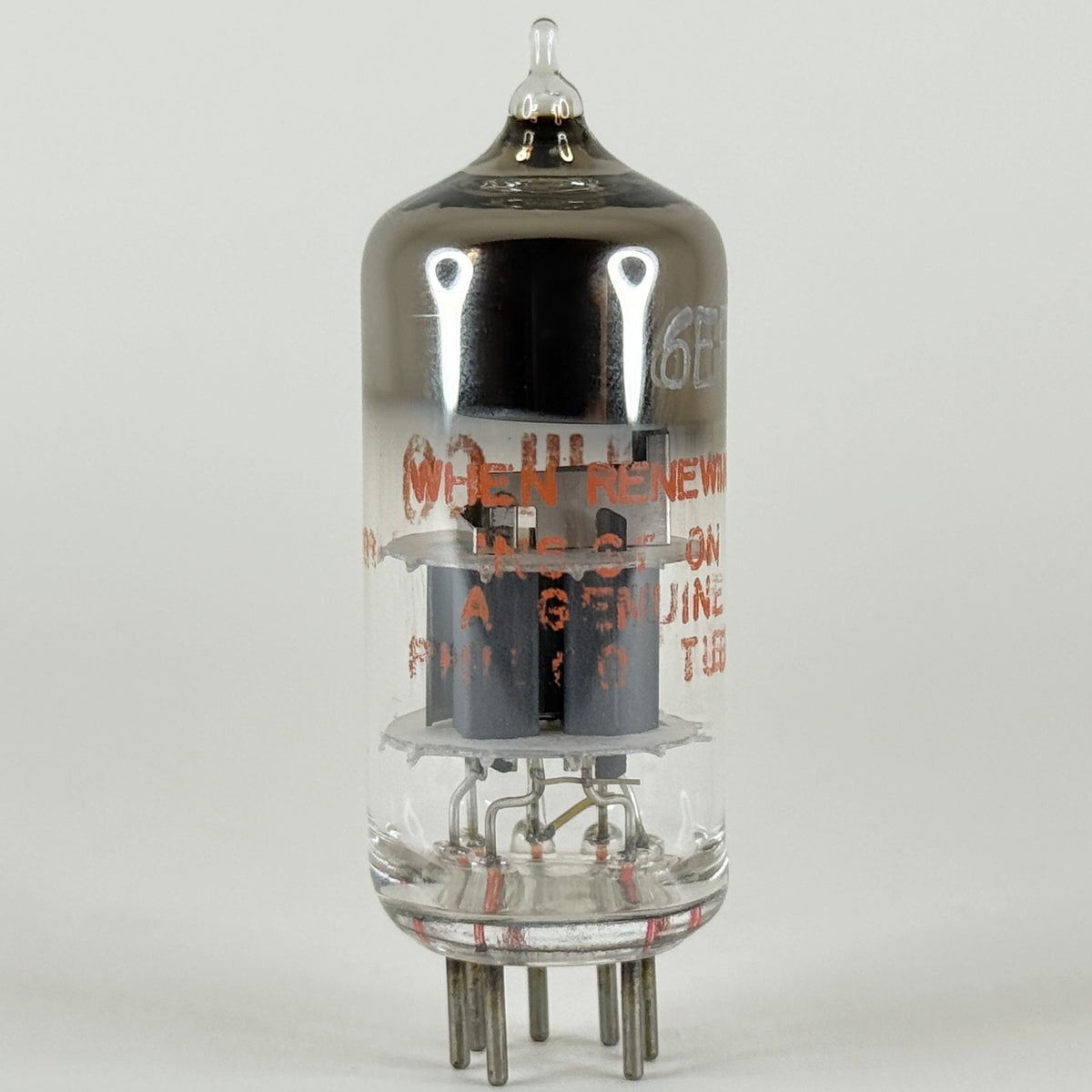 (1) Tested Philco 6ER5 Tube with Box Date Code BB1 Semi Remote Cutoff Tube
