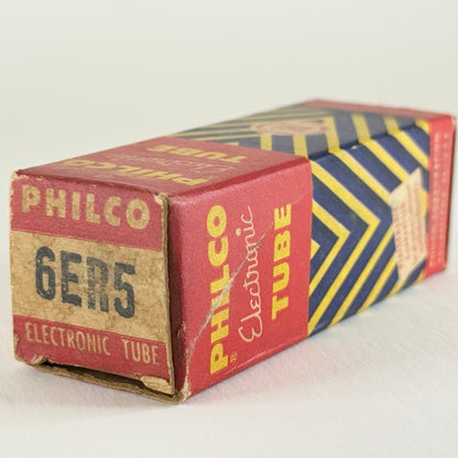 (1) Tested Philco 6ER5 Tube with Box Date Code BB1 Semi Remote Cutoff Tube