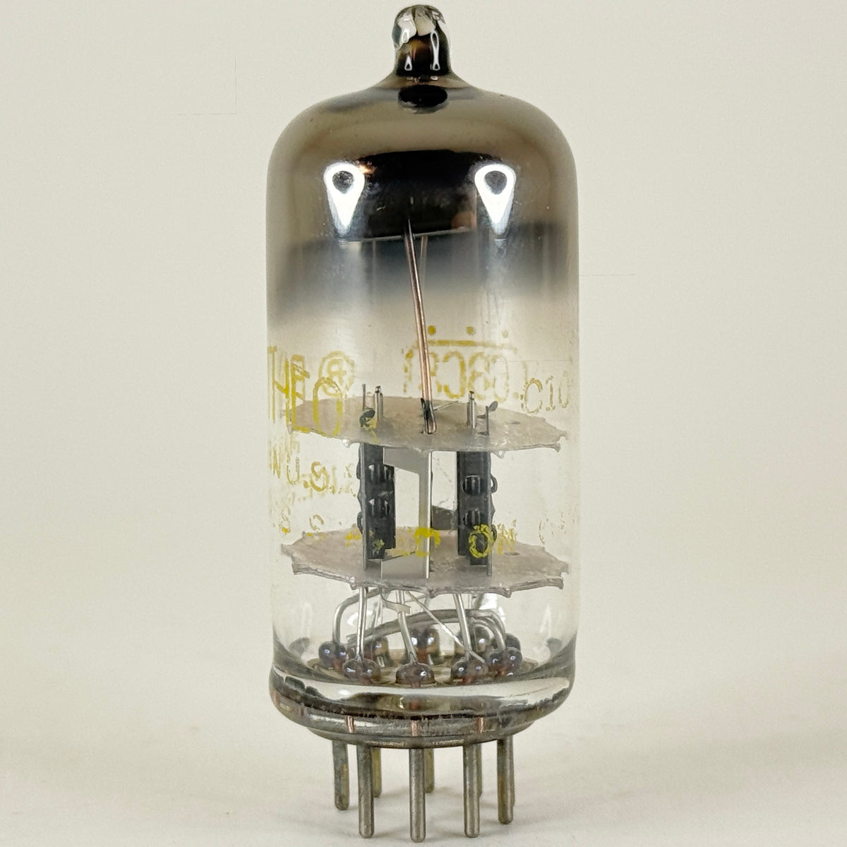 (1) Tested Raytheon 6BC8 Tube with Box Date Code C10 Twin Triode Vacuum Tube