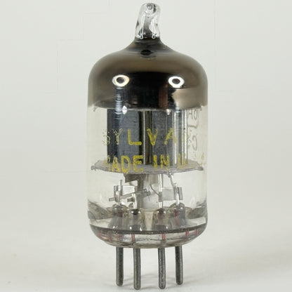(1) Tested Sylvania 6AN4 Tube with Box Code C3B High Mu Triode Vacuum Tube