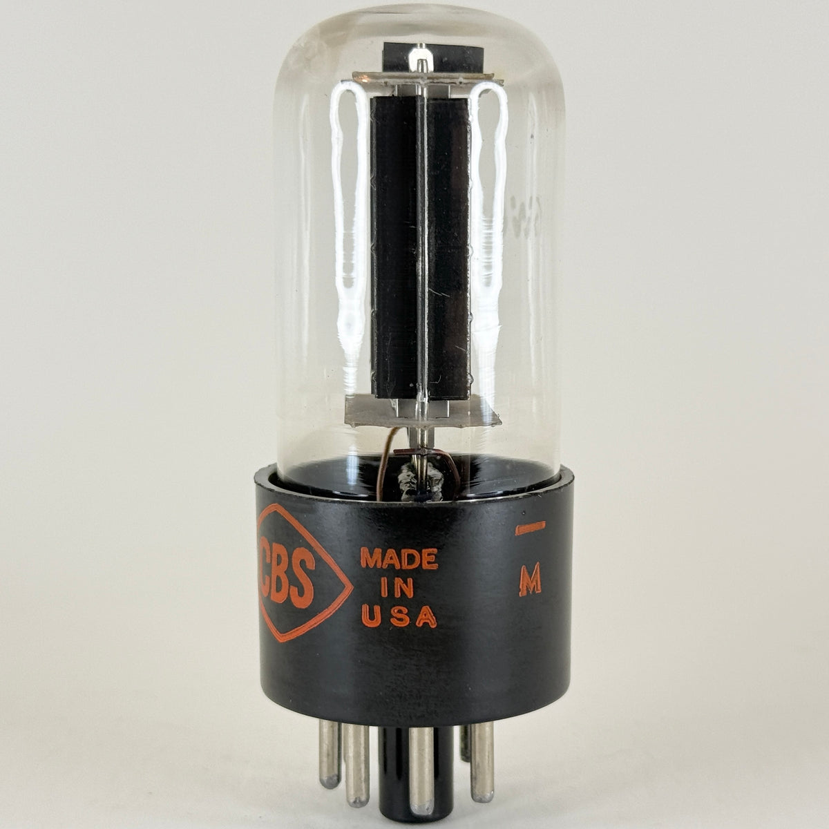 (1) Tested CBS 6W6GT Tube Date Code M Beam Power Pentode Vacuum Tube