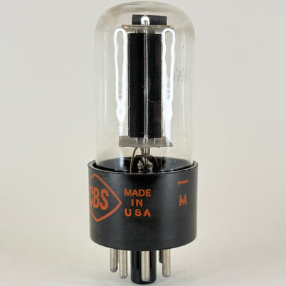 (1) Tested CBS 6W6GT Tube Date Code M Beam Power Pentode Vacuum Tube