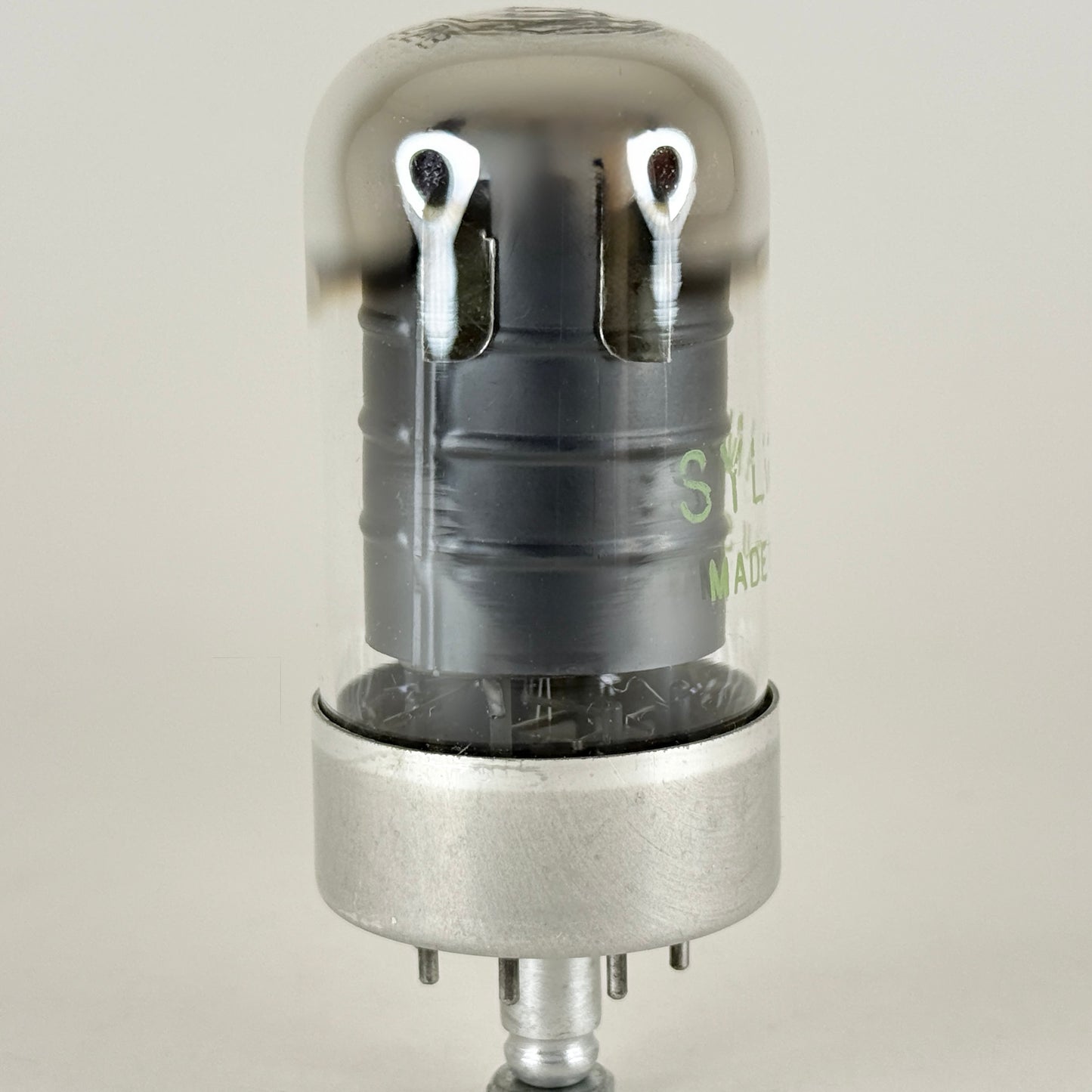 (1) Tested 1956 Strong Sylvania 7C7 Tube with Box Date Code 635 Pentode Tube (a)