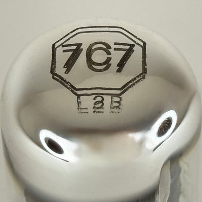 (1) Tested 1956 Strong Sylvania 7C7 Tube with Box Date Code 635 Pentode Tube (a)