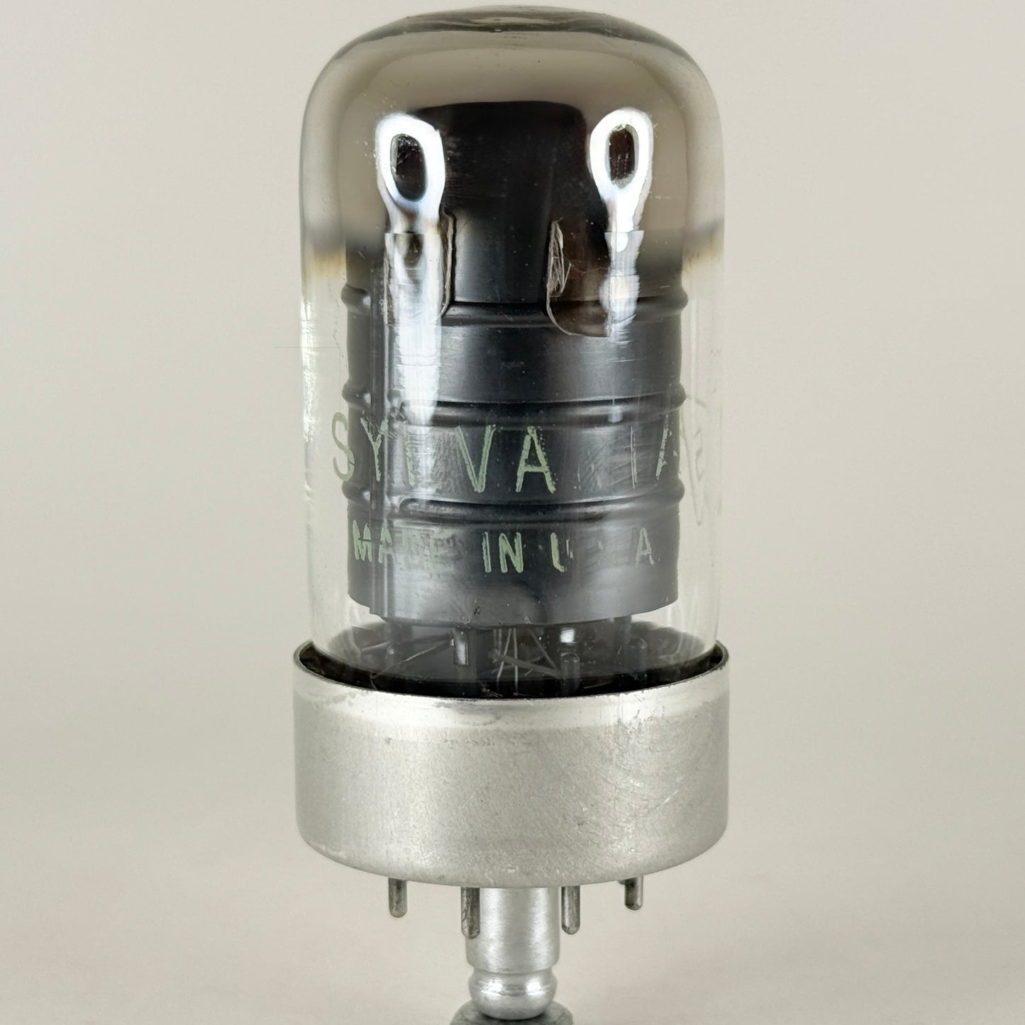 (1) Tested Strong 1956 Sylvania 7C7 Tube & Box Code 635 Loctal Pentode Tube (b)