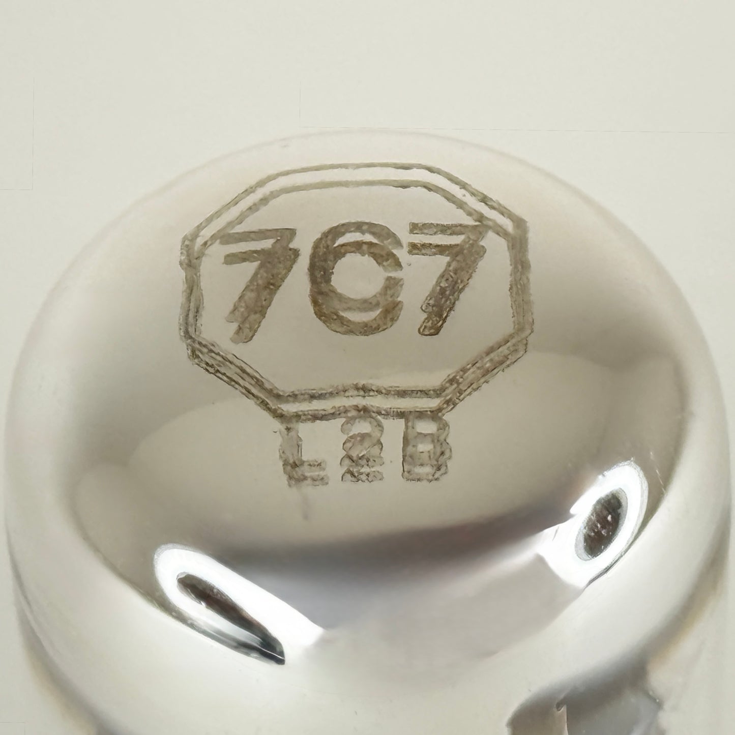 (1) Tested Strong 1956 Sylvania 7C7 Tube & Box Code 635 Loctal Pentode Tube (b)