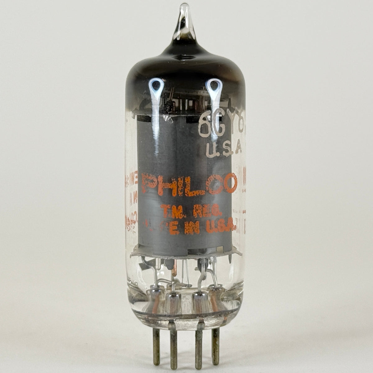 (1) Tested Philco 6GY6 Tube Sharp Cutoff Pentode Vacuum Tube