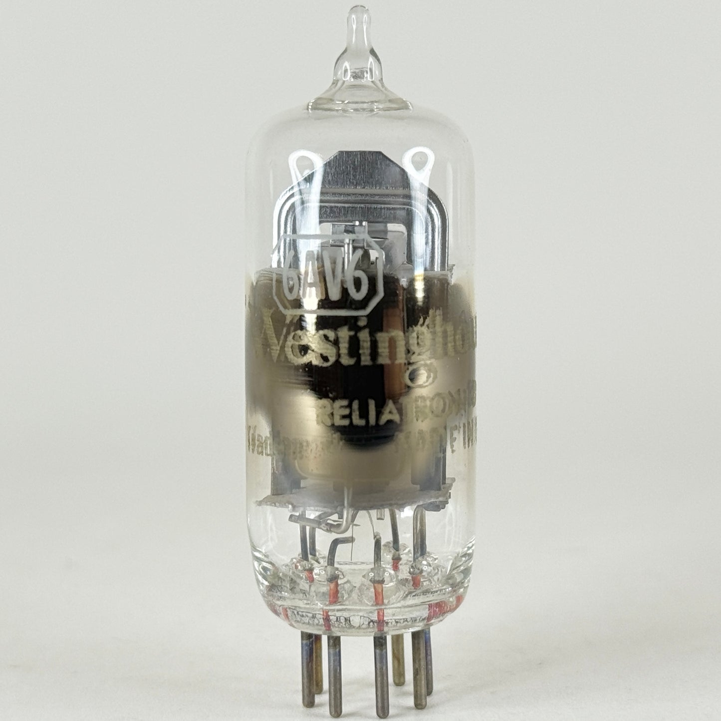 (1) Tested Westinghouse 6AV6 Tube with Box Code 7R48 Duplex Diode High Mu Triode