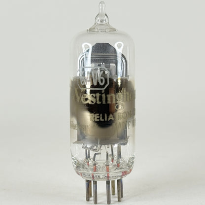 (1) Tested Westinghouse 6AV6 Tube with Box Code 7R48 Duplex Diode High Mu Triode