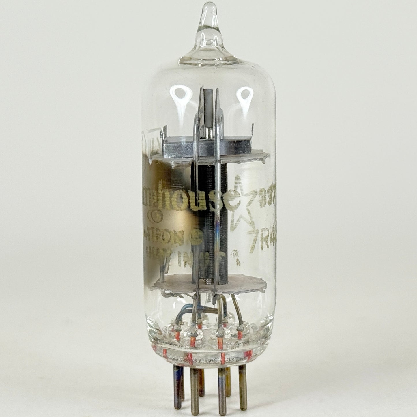 (1) Tested Westinghouse 6AV6 Tube with Box Code 7R48 Duplex Diode High Mu Triode