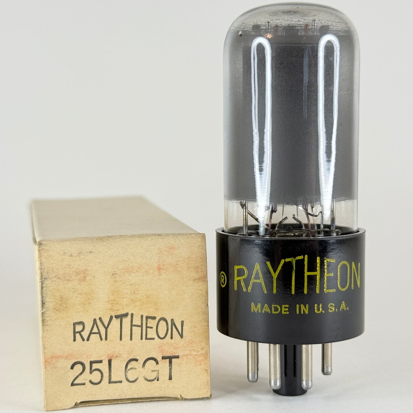 (1) Tested Strong Raytheon 25L6GT Tube Date Code 6-48 Raytheon 25L6 GT Tube