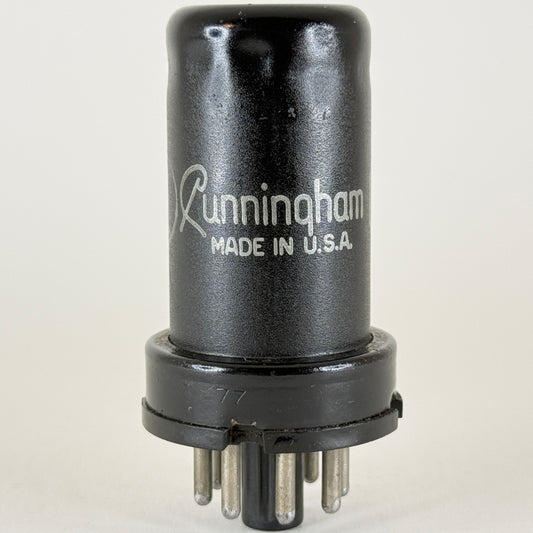 (1) Tested Cunningham 6SG7 Tube Date Code S1E Remote Cut Off Pentode Vacuum Tube