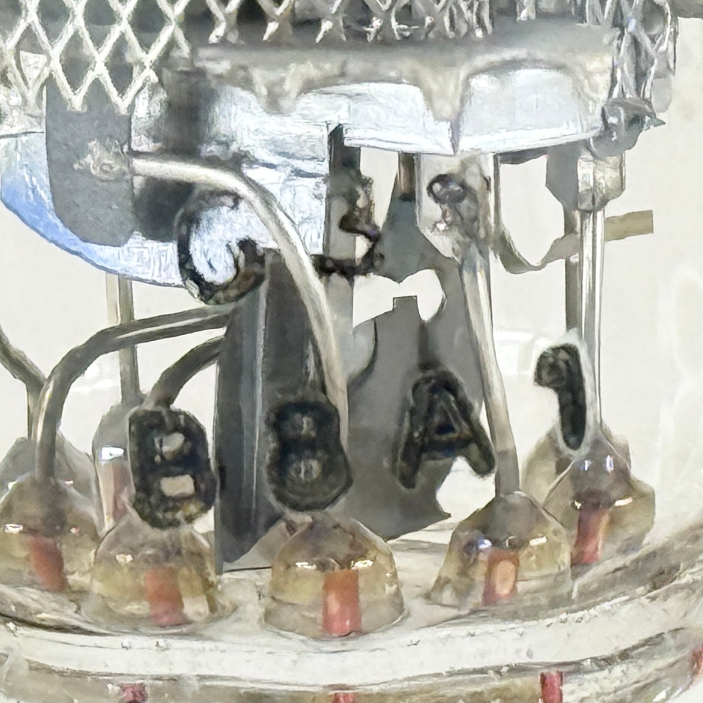 (1) Tested 1968 IEC Mullard EBF89 6DC8 Tube Blackburn Code B8A1 Dual Diode Pentode Tube