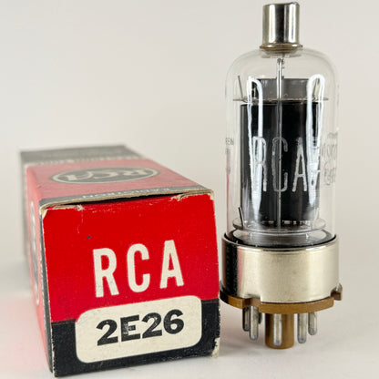 (1) Tested RCA 2E26 Tube with Box Date Code 56-39 Beam Tetrode Vacuum Tube