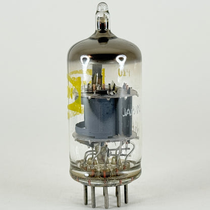 (1) Tested Raytheon 6GH8A Tube with Box Japan Code P10 Triode Sharp Pentode (a)