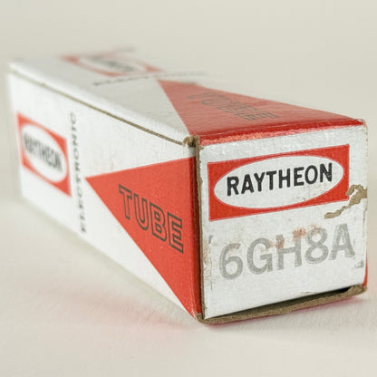(1) Tested Raytheon 6GH8A Tube with Box Japan Code P10 Triode Sharp Pentode (a)