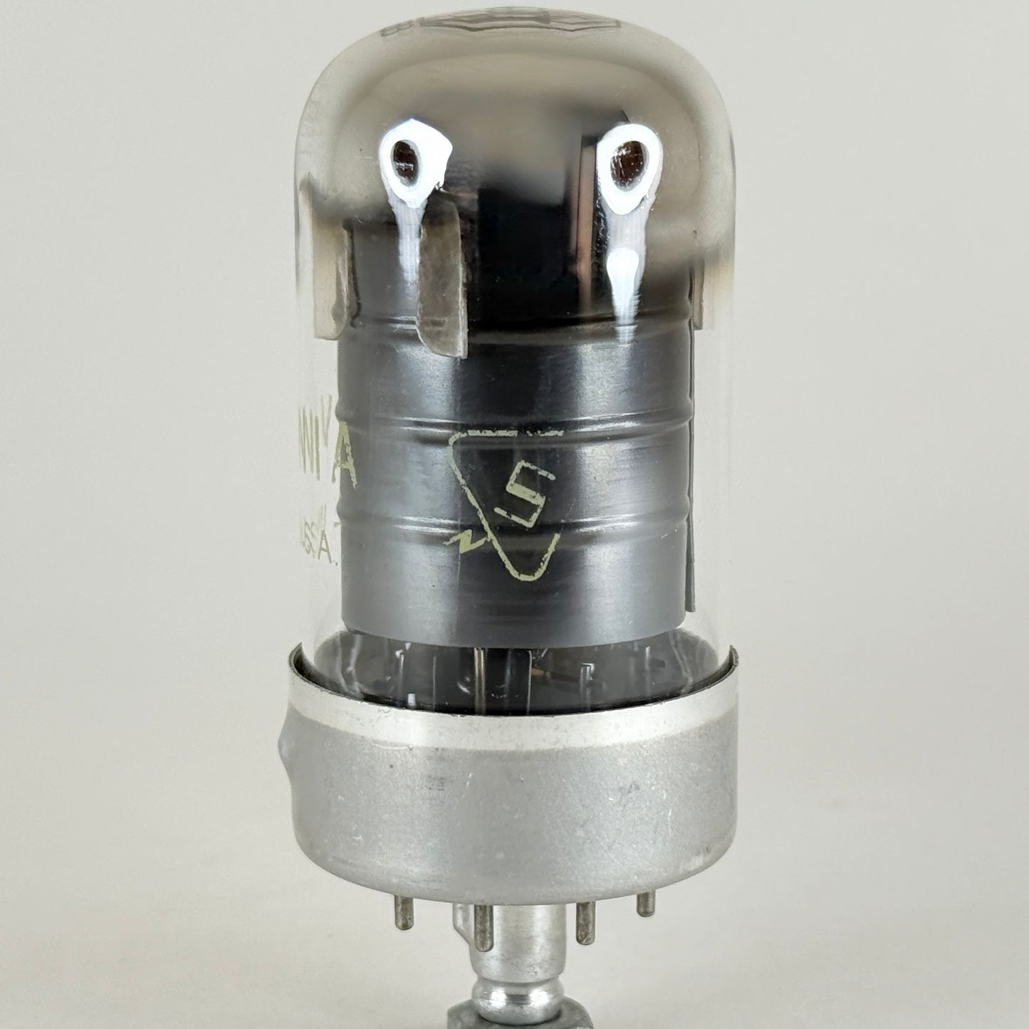 (1) Tested Sylvania 7AG7 Tube with Box Loktal Tube Loctal Sharp Cutoff Pentode