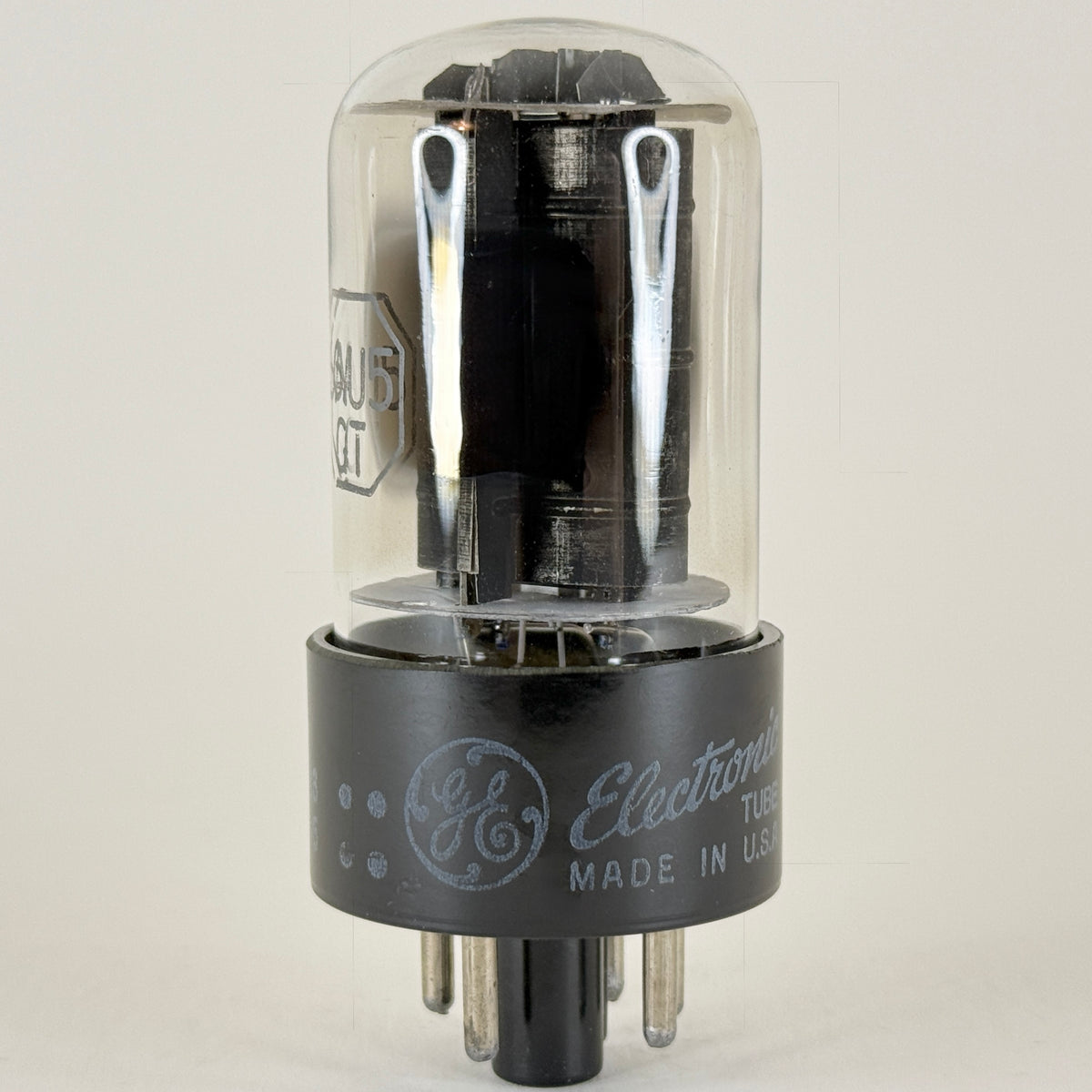 (1) Tested GE 6AU5GT Tube Code 56-13 General Electric Pentode Vacuum Tube