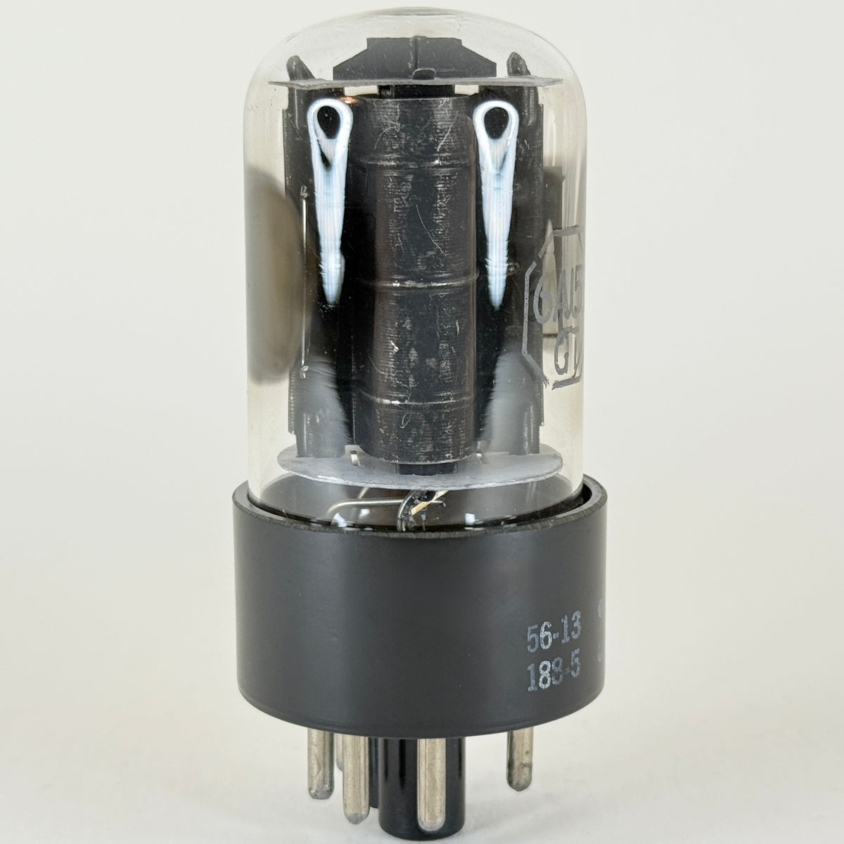 (1) Tested GE 6AU5GT Tube Code 56-13 General Electric Pentode Vacuum Tube