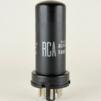 (1) Tested Strong RCA 6AG7 Tube with Box Date Code 57-22 Black Metal Tube (b)
