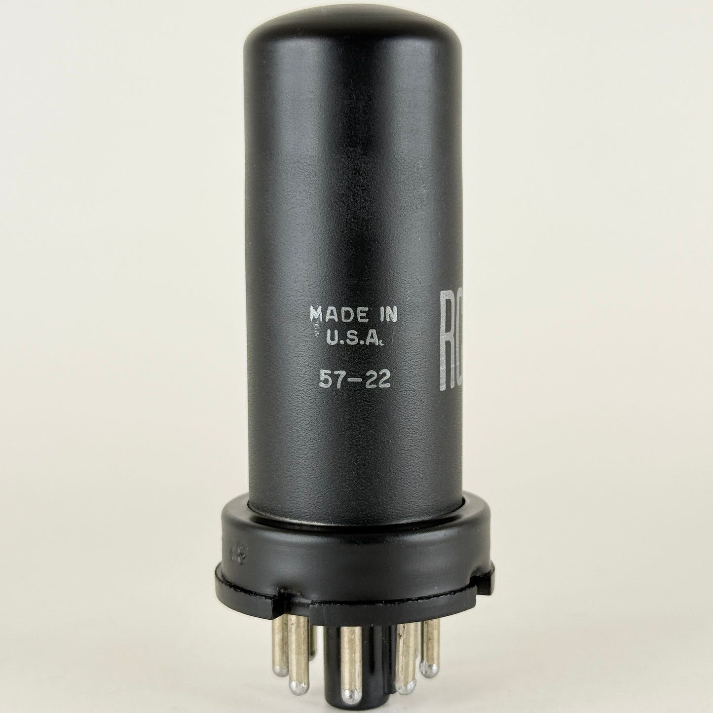 (1) Tested Strong RCA 6AG7 Tube with Box Date Code 57-22 Black Metal Tube (b)