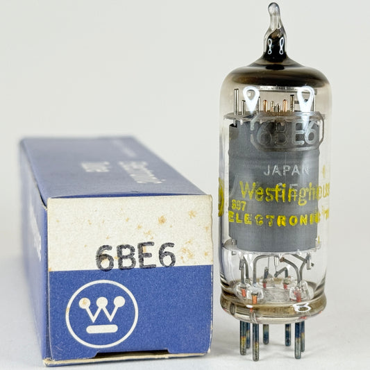 (1) Tested Westinghouse 6BE6 Tube with Box Made in Japan Date Code 397