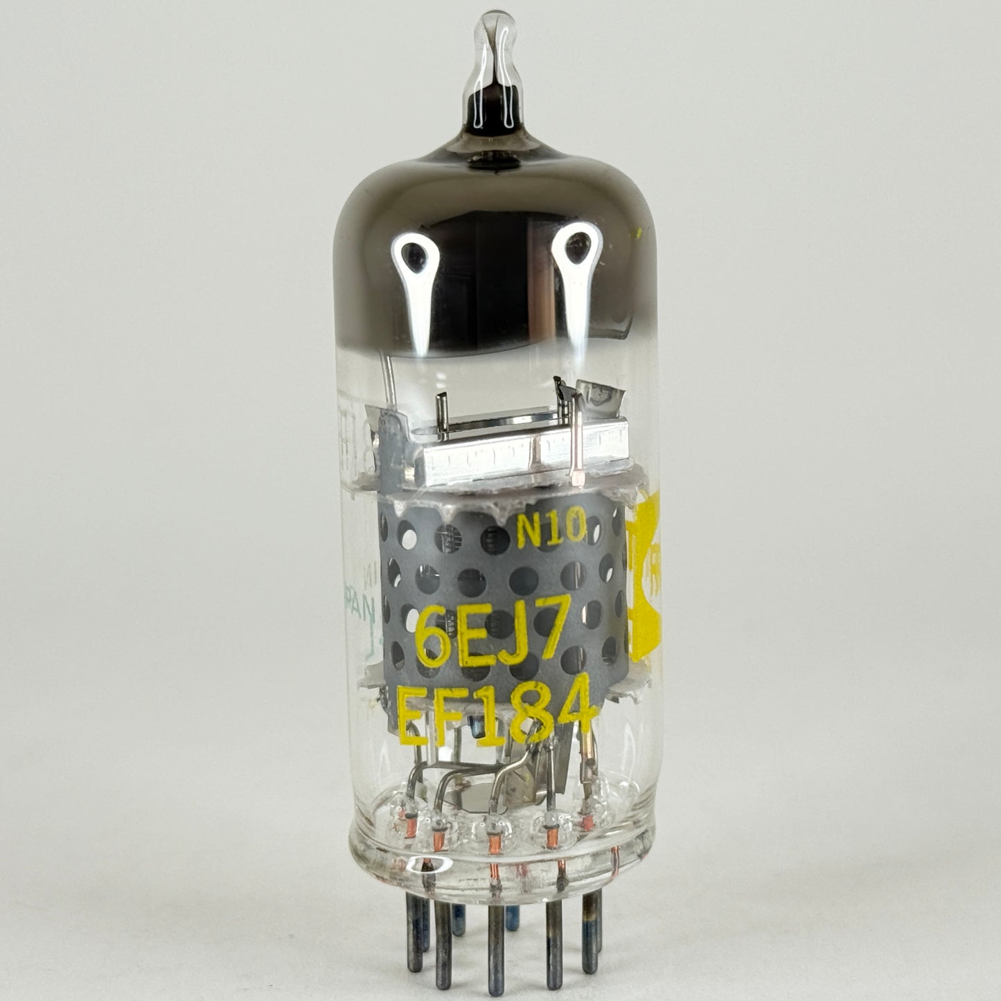 (1) Tested Raytheon 6EJ7 EF184 Tube with Box Code 4L Japan 6EJ7 Tube EF184 Tube
