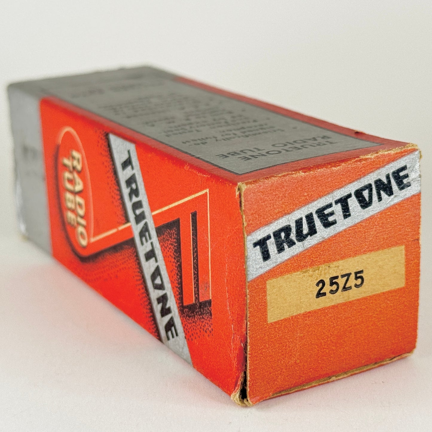 (1) Tested Balanced Truetone 25Z5 Tube with Box Date Code 048 Rectifier Doubler Tube