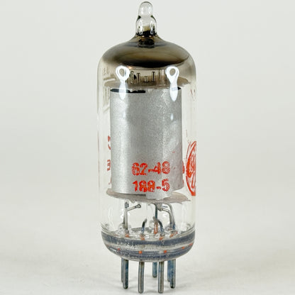 (1) Tested Strong GE 6AK6 Tube Red Letters with Box Code 62-48 General Electric Pentode Tube