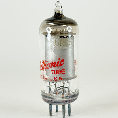 (1) Tested Strong GE 6AK6 Tube Red Letters with Box Code 62-48 General Electric Pentode Tube