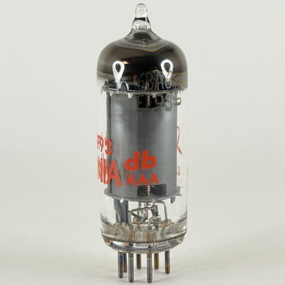 (1) Tested Sylvania 6BA6 EF93 Tube Red Letters with Box Code db AAA Pentode Tube