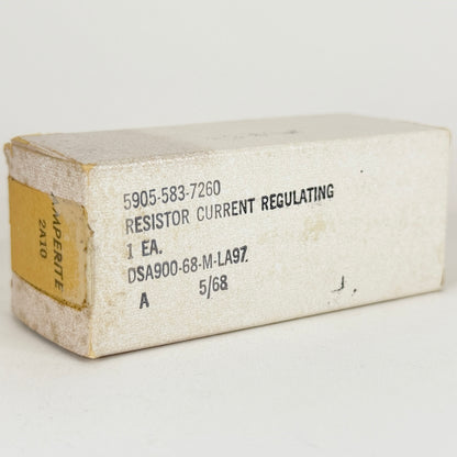 (1) Tested 1968 Amperite 2A10 Ballast Tube with Box Current Regulating Tube (a)